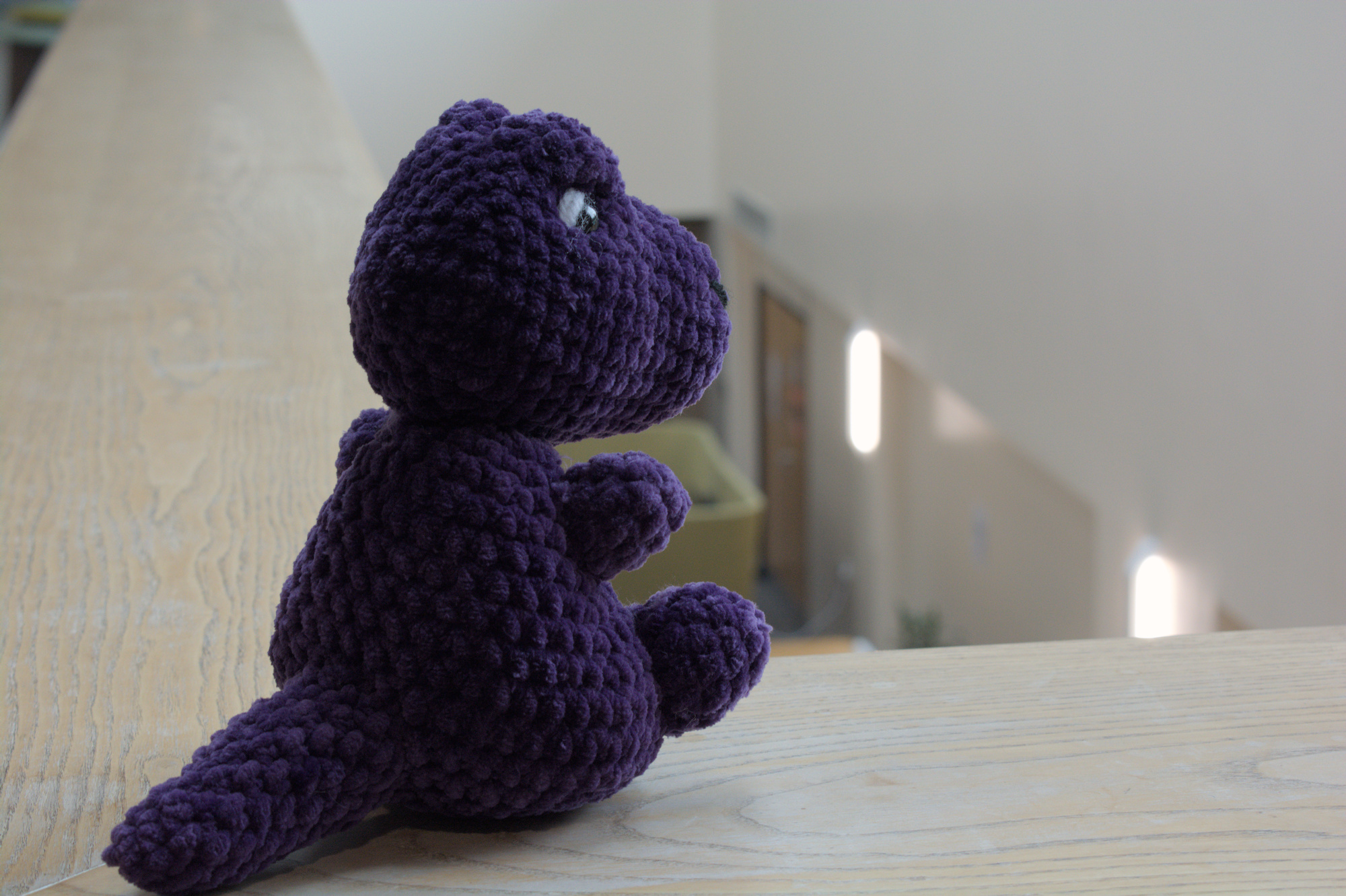 TeX looking down to the lower ground in CS